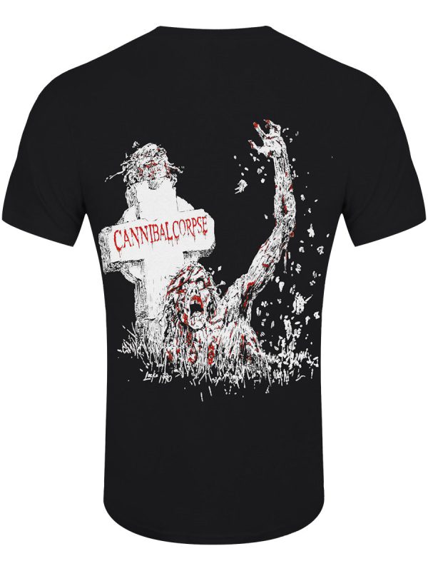Cannibal Corpse Zombie Grave Men’s Black T-Shirt