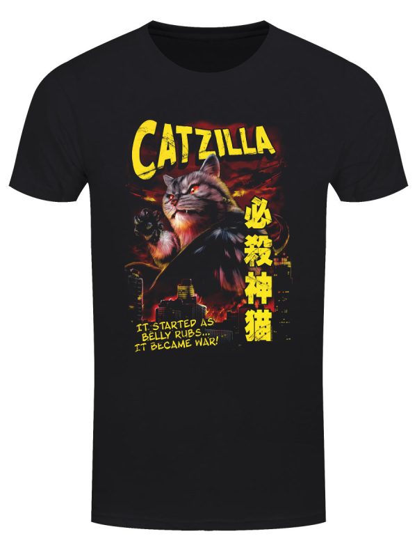 Catzilla Men’s Black T-Shirt