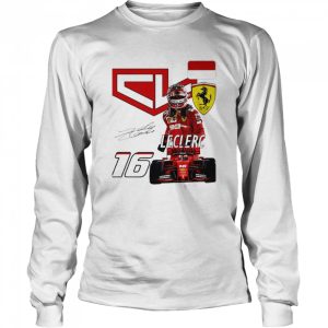 Charles Leclerc 16 Racing Signatures Shirt 3