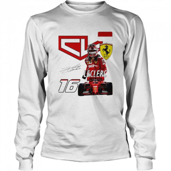 Charles Leclerc 16 Racing Signatures Shirt