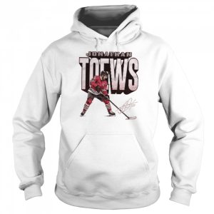 Chicago Blackhawks Jonathan Toews bold signature shirt 5