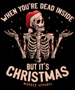 Christmas Dead Inside T shirt 1