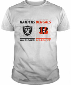 Cincinnati Bengals vs Las Vegas Raiders Wild Card Matchup shirt 1