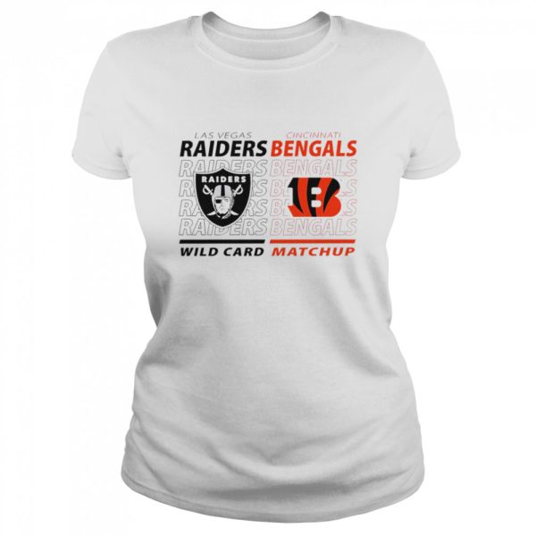 Cincinnati Bengals vs Las Vegas Raiders Wild Card Matchup shirt