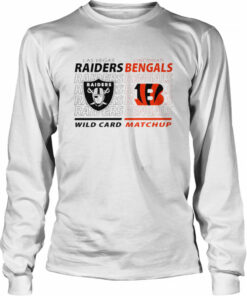Cincinnati Bengals vs Las Vegas Raiders Wild Card Matchup shirt 2 Cincinnati Bengals vs Las Vegas Raiders Wild Card Matchup shirt 3