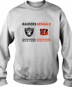 Cincinnati Bengals vs Las Vegas Raiders Wild Card Matchup shirt 3 Cincinnati Bengals vs Las Vegas Raiders Wild Card Matchup shirt 4