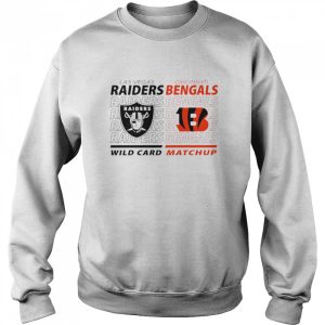 Cincinnati Bengals vs Las Vegas Raiders Wild Card Matchup shirt 4