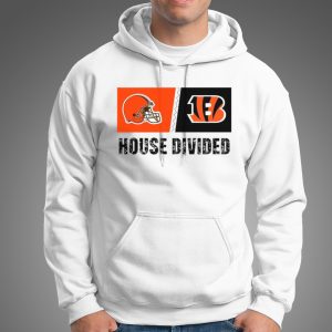 Cleveland Browns vs Cincinnati Bengals House Divided Shirt 5