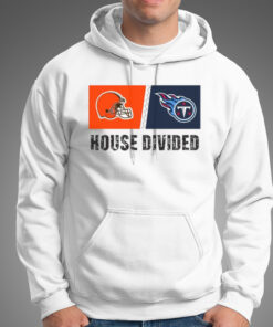 Cleveland Browns vs Tennessee Titans House Divided Shirt 5