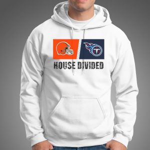 Cleveland Browns vs Tennessee Titans House Divided Shirt 5