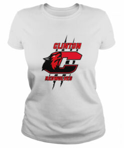 Clinton Redwolves new logo shirt 2
