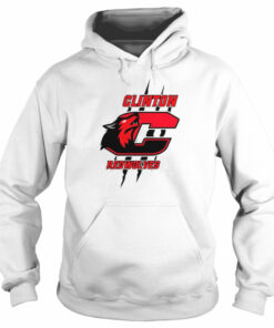 Clinton Redwolves new logo shirt 5
