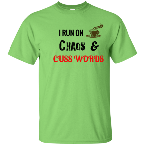 Coffee Chaos Cuss T-Shirt