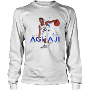 College Basketball Ochai Agbaji signature shirt 3