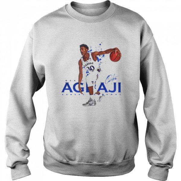 College Basketball Ochai Agbaji signature shirt