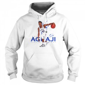 College Basketball Ochai Agbaji signature shirt 5