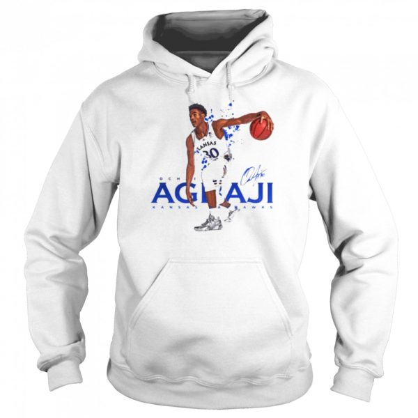 College Basketball Ochai Agbaji signature shirt