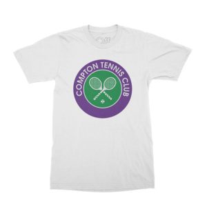 Compton Tennis Club Logo Tee