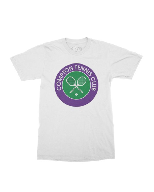 Compton Tennis Club Logo Tee