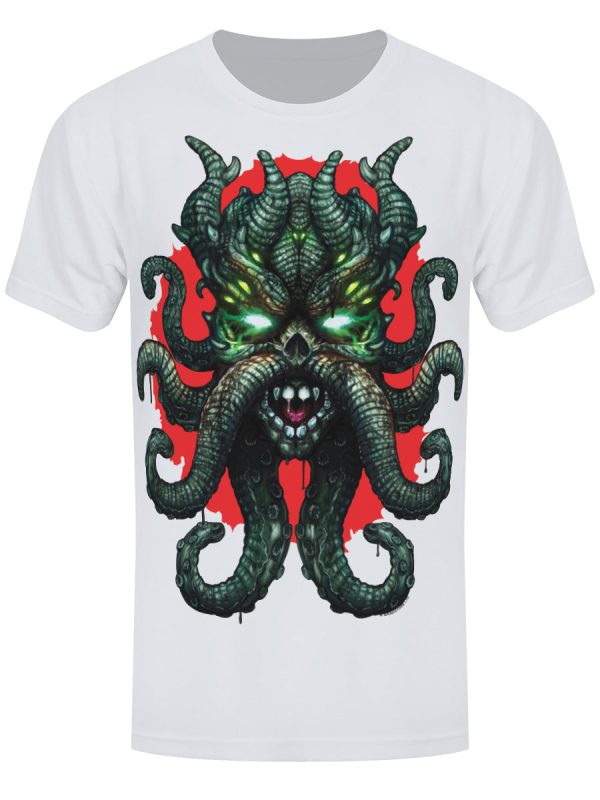 Cosmic Octopus Men’s White Sub Shirt