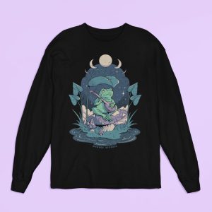 Cottage Frog Forest Long Sleeve Shirt