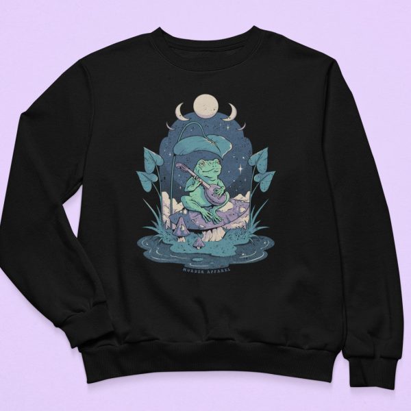 Cottage Frog Forest Sweatshirt