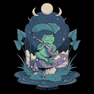 Cottage Frog Forest T shirt 1