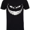 Crazy Monster Grin Men’s Black T-Shirt