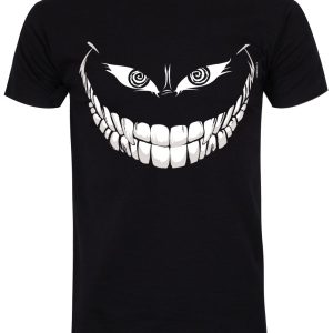 Crazy Monster Grin Men’s Black T-Shirt