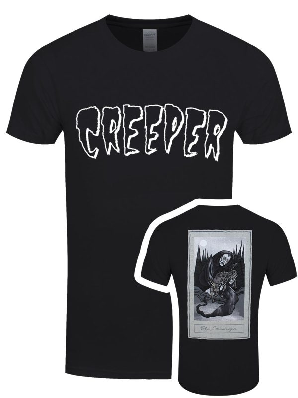 Creeper Death Card Men’s Black T-Shirt