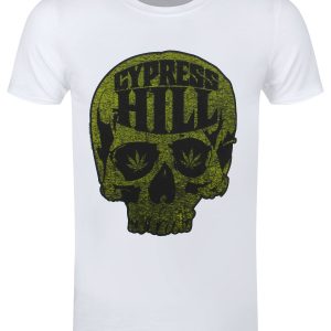 Cypress Hill Skull Logo Mens White T Shirt 1