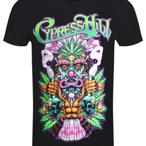 Cypress Hill Tiki Time Men’s Black T-Shirt