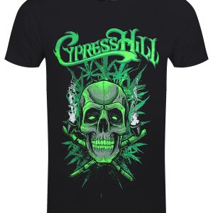 Cypress Hill Twin Pipes Mens Black T Shirt 1