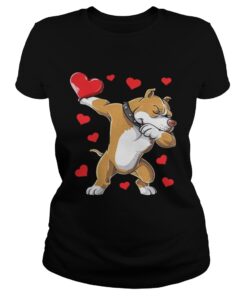 Dabbing Pit Bull Valentines Day Dog Lover Heart Shirt 3 Dabbing Pit Bull Valentines Day Dog Lover Heart Shirt 4