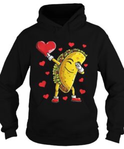 Dabbing Taco Heart Valentines Day Food Lovers Shirt 2 Dabbing Taco Heart Valentines Day Food Lovers Shirt 3