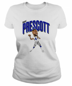Dak Prescott Dallas Cowboys Caricature shirt 1 Dak Prescott Dallas Cowboys Caricature shirt 2