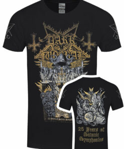 Dark Funeral 25 Years of Satanic Symphonies Mens Black T Shirt 1