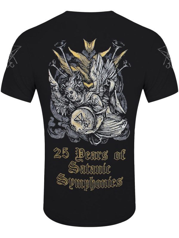 Dark Funeral 25 Years of Satanic Symphonies Men’s Black T-Shirt