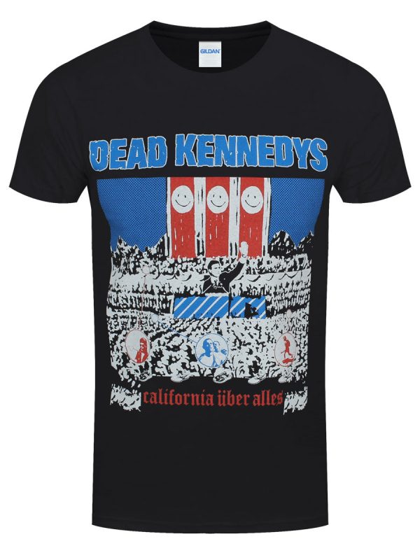 Dead Kennedys California Uber Alles Men’s Black T-shirt