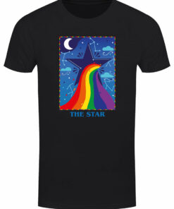 Deadly Tarot Pride The Star Mens Premium Black T Shirt 1