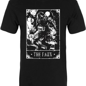 Deadly Tarot The Faun Men’s Premium Black T-Shirt