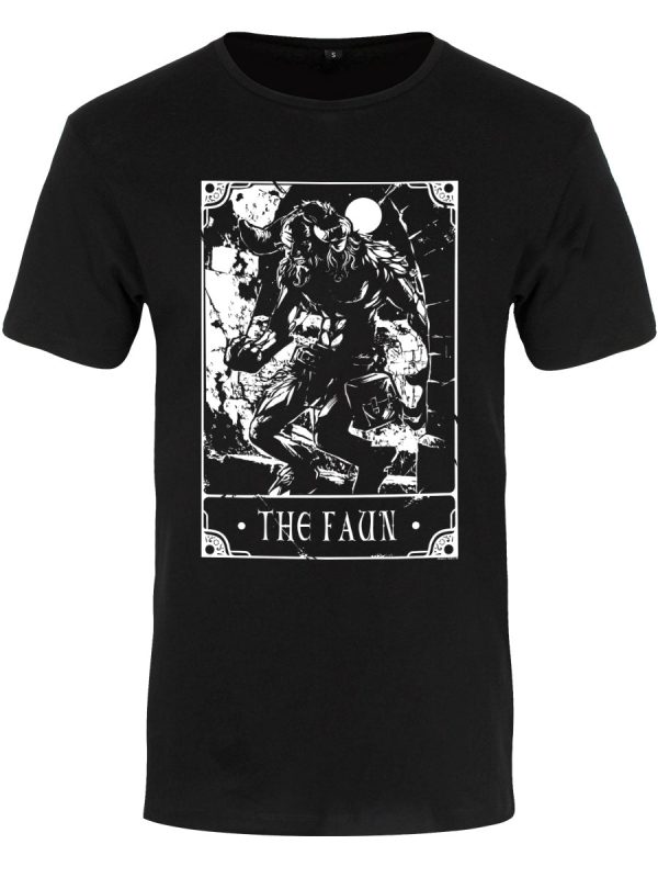 Deadly Tarot The Faun Men’s Premium Black T-Shirt