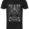 Deadly Tarot – The Hierophant Men’s Heather Black Denim T-Shirt