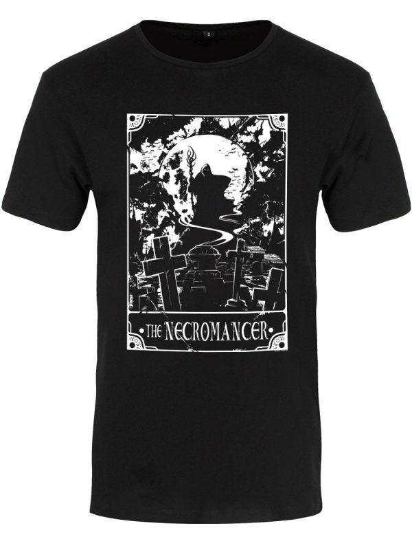 Deadly Tarot – The Necromancer Men’s Premium Black T-Shirt