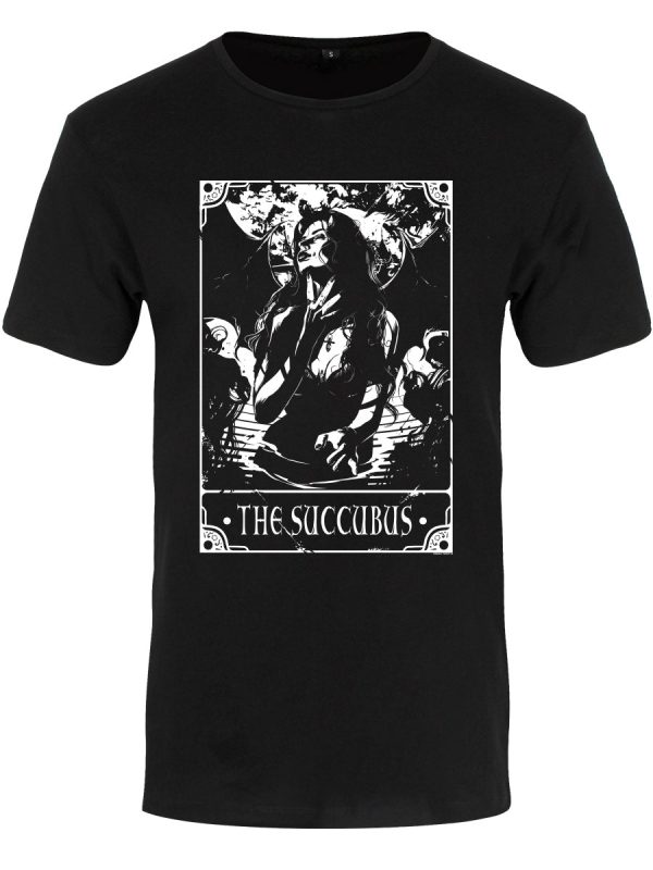 Deadly Tarot The Succubus Men’s Premium Black T-Shirt