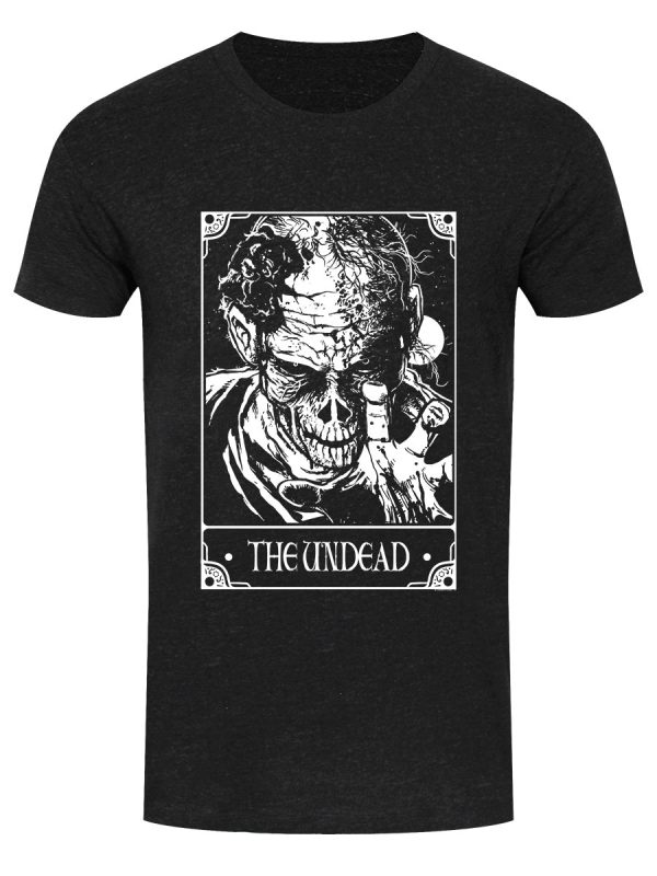 Deadly Tarot – The Undead Men’s Heather Black Denim T-Shirt