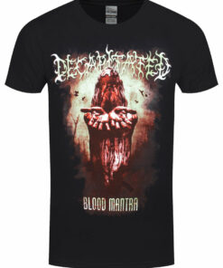 Decapitated Blood Mantra Mens Black T Shirt 1