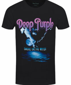 Deep Purple Smoke On Water Mens Black T Shirt 1