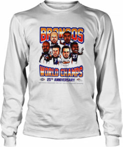 Denver Broncos World Champs 25th anniversary shirt 3