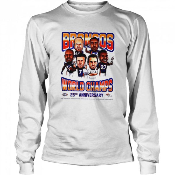 Denver Broncos World Champs 25th anniversary shirt